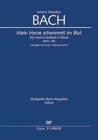 Bild vom Artikel Mein Herze schwimmt im Blut (Klavierauszug) vom Autor Johann Sebastian Bach