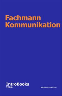 Produktbild: Fachmann Kommunikation
