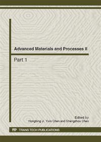 Produktbild: Advanced Materials and Processes II