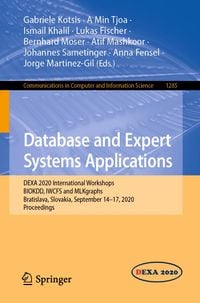 Produktbild: Database and Expert Systems Applications