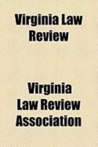 Produktbild: Virginia Law Review