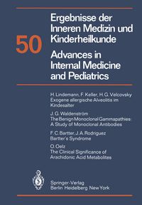 Produktbild: Ergebnisse der Inneren Medizin und Kinderheilkunde / Advances in Internal Medicine and Pediatrics