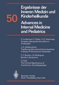 Produktbild: Ergebnisse der Inneren Medizin und Kinderheilkunde / Advances in Internal Medicine and Pediatrics