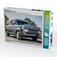 Produktbild: CALVENDO Puzzle Ein Motiv aus dem Kalender FORD PICK-UPS F 1 - F 100 | 1000 Teile Lege-Gr&ouml;&szlig;e 64x48cm Foto-Puzzle f&uuml;r gl&uuml;ckliche Stunden