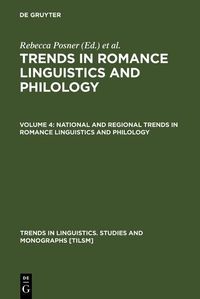 Produktbild: National and Regional Trends in Romance Linguistics and Philology