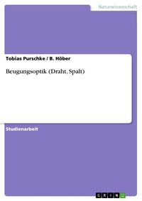 Produktbild: Beugungsoptik (Draht, Spalt)