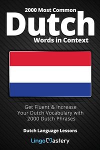 Produktbild: 2000 Most Common Dutch Words in Context