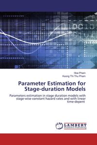 Produktbild: Parameter Estimation for Stage-duration Models