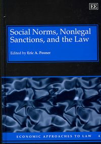 Produktbild: Social Norms, Nonlegal Sanctions, and the Law
