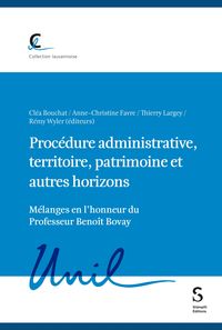 Produktbild: Proc&eacute;dure administrative, territoire, patrimoine et autres horizons