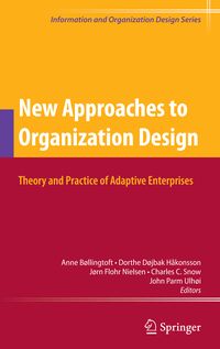 Produktbild: New Approaches to Organization Design