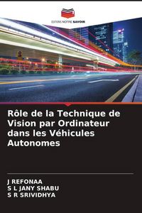 Produktbild: R&ocirc;le de la Technique de Vision par Ordinateur dans les V&eacute;hicules Autonomes