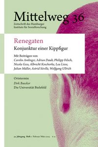 Produktbild: Renegaten. Konjunktur einer Kippfigur
