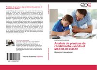 Produktbild: An&aacute;lisis de pruebas de rendimiento usando el Modelo de Rasch