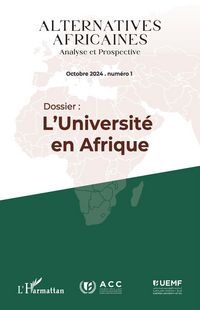 Produktbild: Alternatives Africaines Octobre 2024 Num