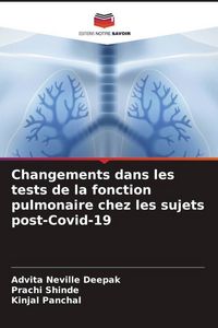 Produktbild: Changements dans les tests de la fonction pulmonaire chez les sujets post-Covid-19
