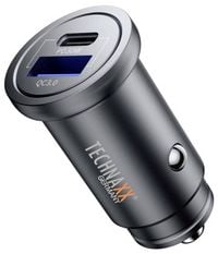Produktbild: Technaxx Dual KFZ Ladeger&auml;t 30W TX-305 Belastbarkeit Strom max.=3A 12/24V