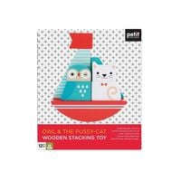 Produktbild: Owl & the Pussy-Cat Wooden Stacking Toy
