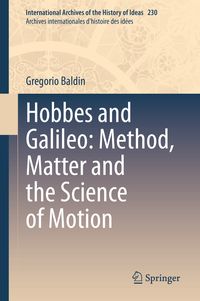 Produktbild: Hobbes and Galileo: Method, Matter and the Science of Motion