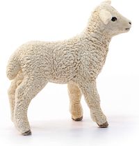 Schleich 13883 - Farm World, Lamm, Schaf, Tierfigur, Höhe: 4,7 cm