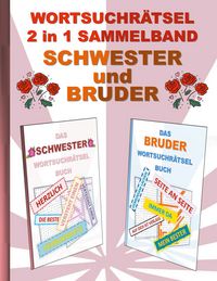 Produktbild: Wortsuchr&auml;tsel 2 in 1 Sammelband Schwester und Bruder