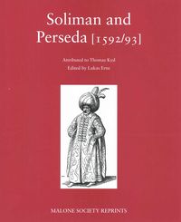 Produktbild: Soliman and Perseda, by Thomas Kyd