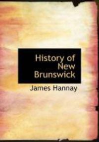 Produktbild: History of New Brunswick
