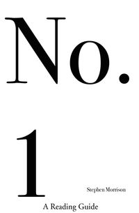 Produktbild: No. 1: A Reading Guide