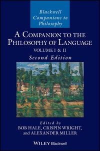 Produktbild: A Companion to the Philosophy of Language