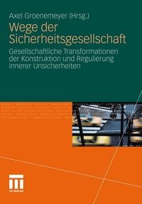 Produktbild: Wege der Sicherheitsgesellschaft