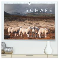 Produktbild: Schafe - Raues Wetter, weiche Wolle (hochwertiger Premium Wandkalender 2027 DIN A2 quer), Kunstdruck in Hochglanz