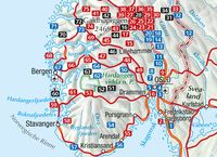 KOMPASS Wanderführer Norwegen Süd, Von Oslo bis zum Geirangerfjord, 75 Touren
