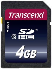 Bild vom Artikel Transcend Premium SDHC-Karte 4GB Class 10 vom Autor 