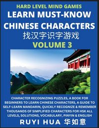Produktbild: Mandarin Chinese Character Mind Games (Volume 3)