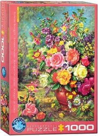 Bild vom Artikel Eurographics 6000-5883 - Albert Williams, Flower Bouquet, Blumenstrauß, Puzzle, 1000 Teile vom Autor 