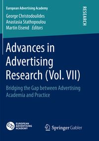 Produktbild: Advances in Advertising Research (Vol. VII)