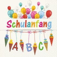 Produktbild: Idena Servietten Schule 33x33cm