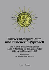 Produktbild: Universit&auml;tsjubil&auml;um und Erneuerungsproze&szlig;