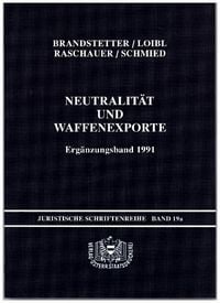 Produktbild: Neutralit&auml;t und Waffenexporte / Neutralit&auml;t und Waffenexporte II