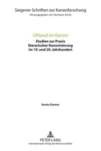 Produktbild: Uhland im Kanon