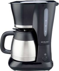 Produktbild: Michelino Kaffeemaschine mit Edelstahlthermoskanne mit automatischer Abschaltfunktion