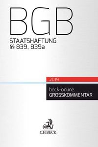 Produktbild: BGB Staatshaftung