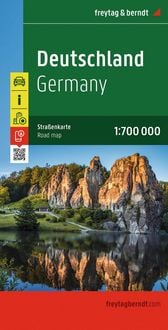 Produktbild: freytag & berndt Stra&szlig;enkarte Deutschland 1:700.000