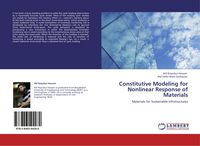 Produktbild: Constitutive Modeling for Nonlinear Response of Materials