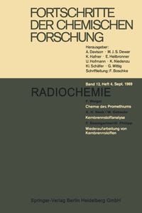 Produktbild: Fortschritte der Chemischen Forschung