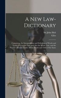 Produktbild: A New Law-dictionary