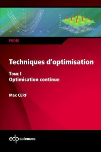 Produktbild: Techniques d'optimisation Tome 1