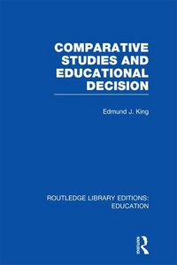 Produktbild: Comparative Studies and Educational Decision