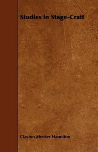Produktbild: Studies in Stage-Craft