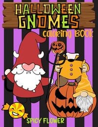 Produktbild: Halloween gnomes coloring book for kids ages 4-8